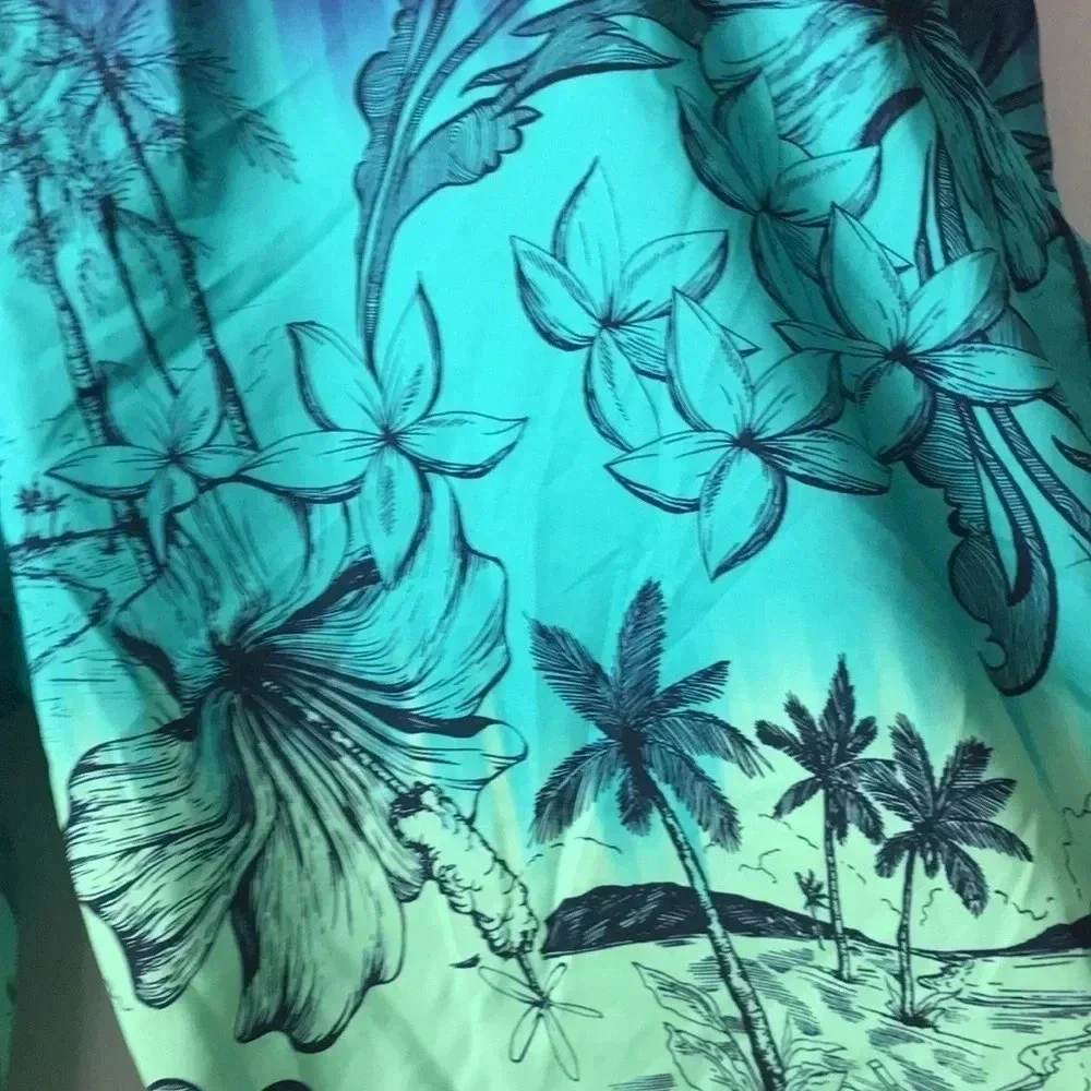 NWT ROUNDTREE‎ & YORKE MENS 4XB SWIMSUIT. 52Wx24”L